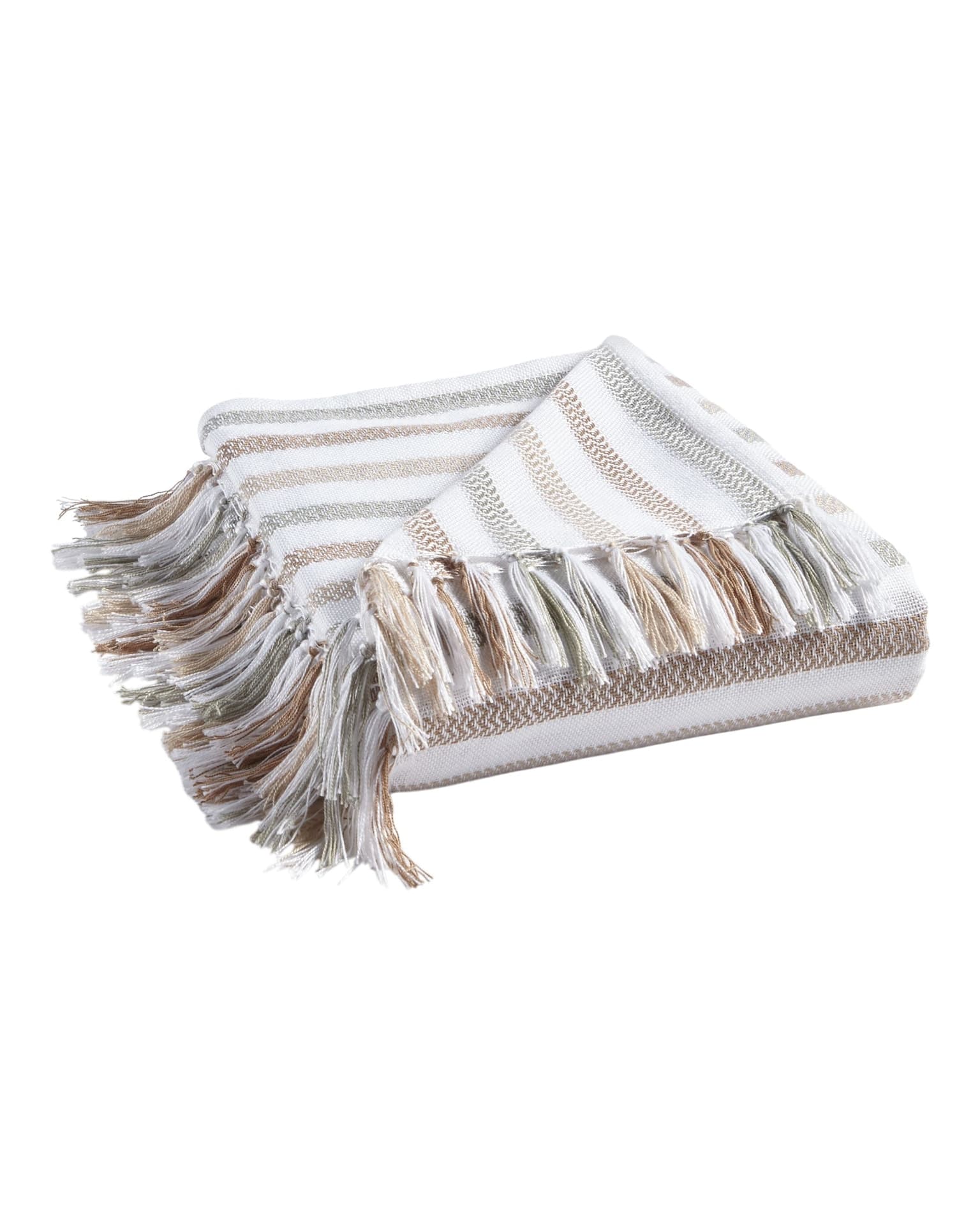CANVAS Pastel Striped Woven Throw, Lightweight, 50x60-in