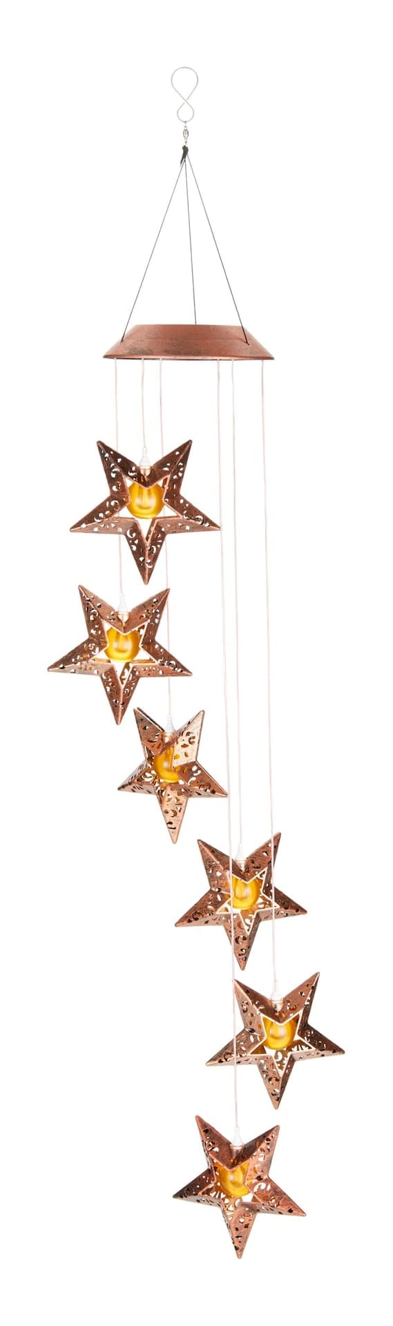 For Living Outdoor LED Hanging Star Lights