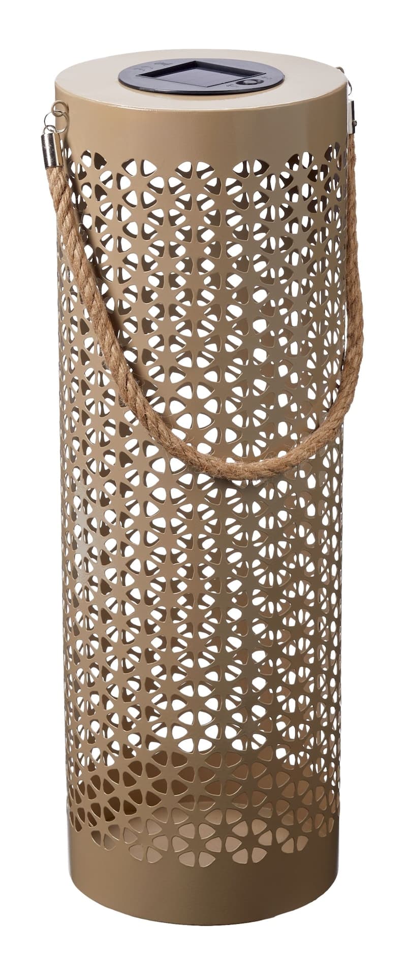CANVAS Sage Solar LED Lantern with Warm White LEDs, Plastic