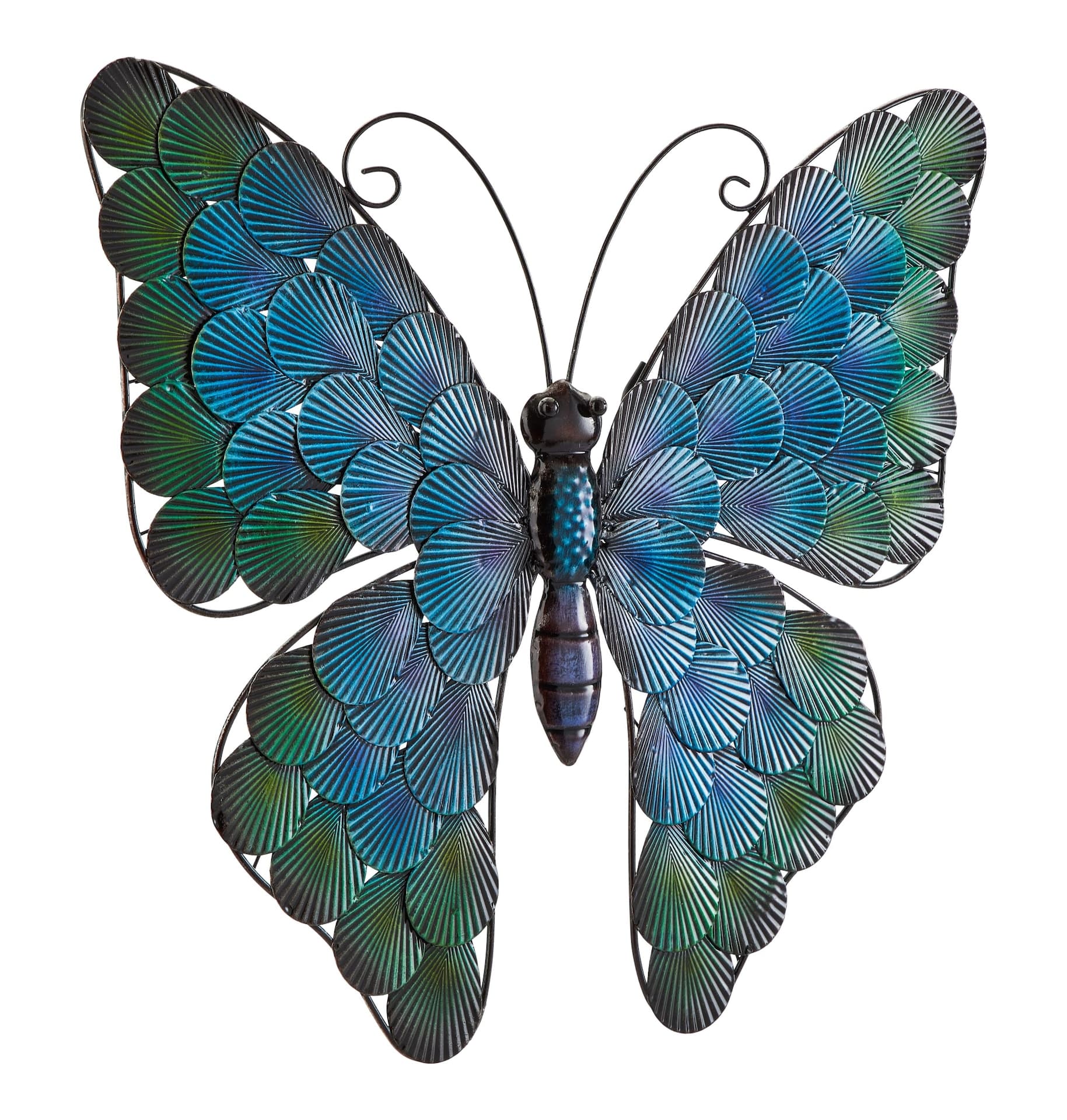 For Living Butterfly Wall Art Decoration, Easy to Hang, Blue