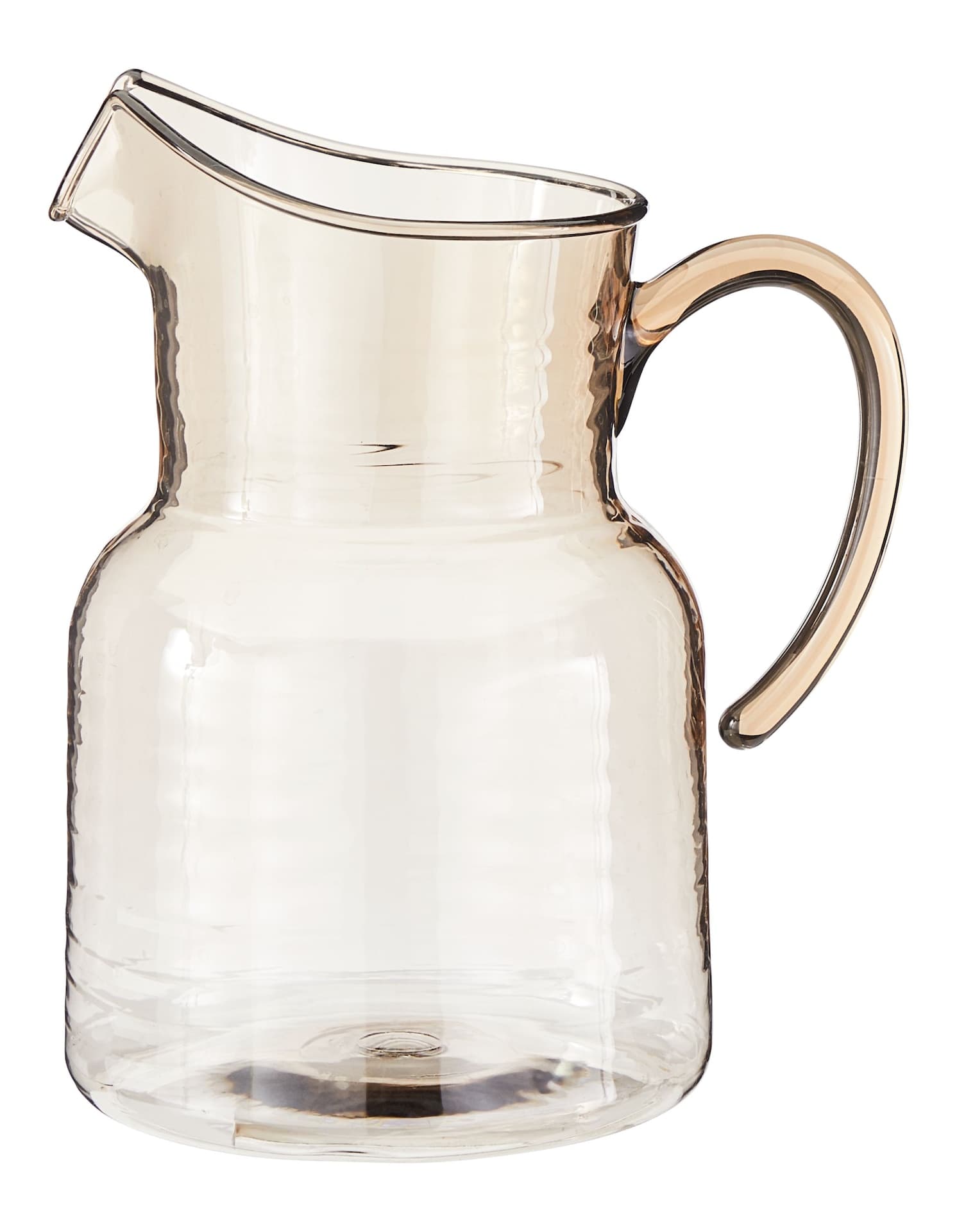 CANVAS Twilight Pitcher, 2.89 L BPA-Free Plastic, Smoke, 9.37-in
