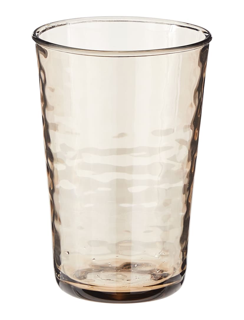 CANVAS Twilight Highball Tumbler, BPA-Free Plastic, Brown, 555-mL