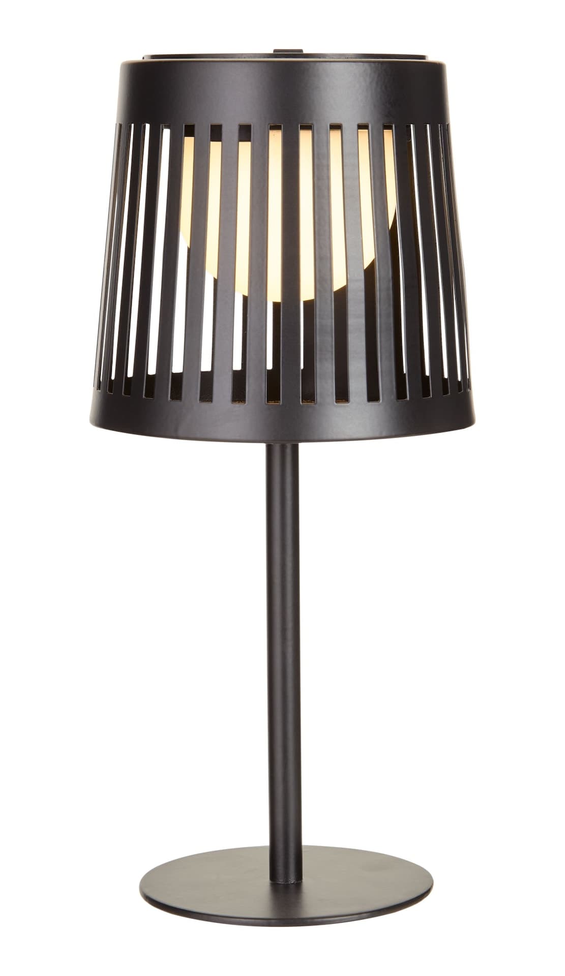 CANVAS Outdoor Solar Charge Table Lamp with Warm White LED