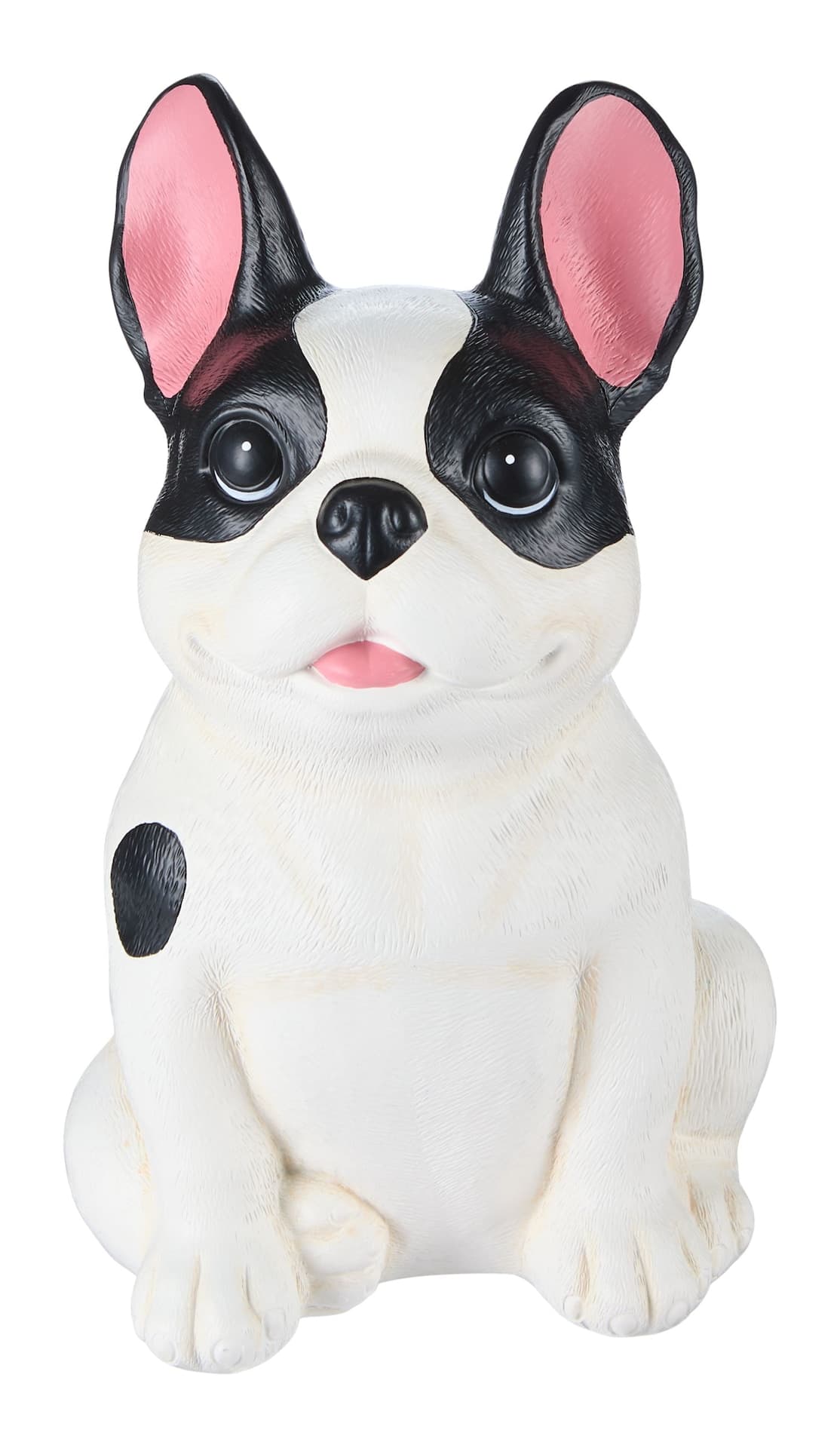 FOR LIVING Heavy Duty Resin French Bulldog Statue, Weather-Resistant
