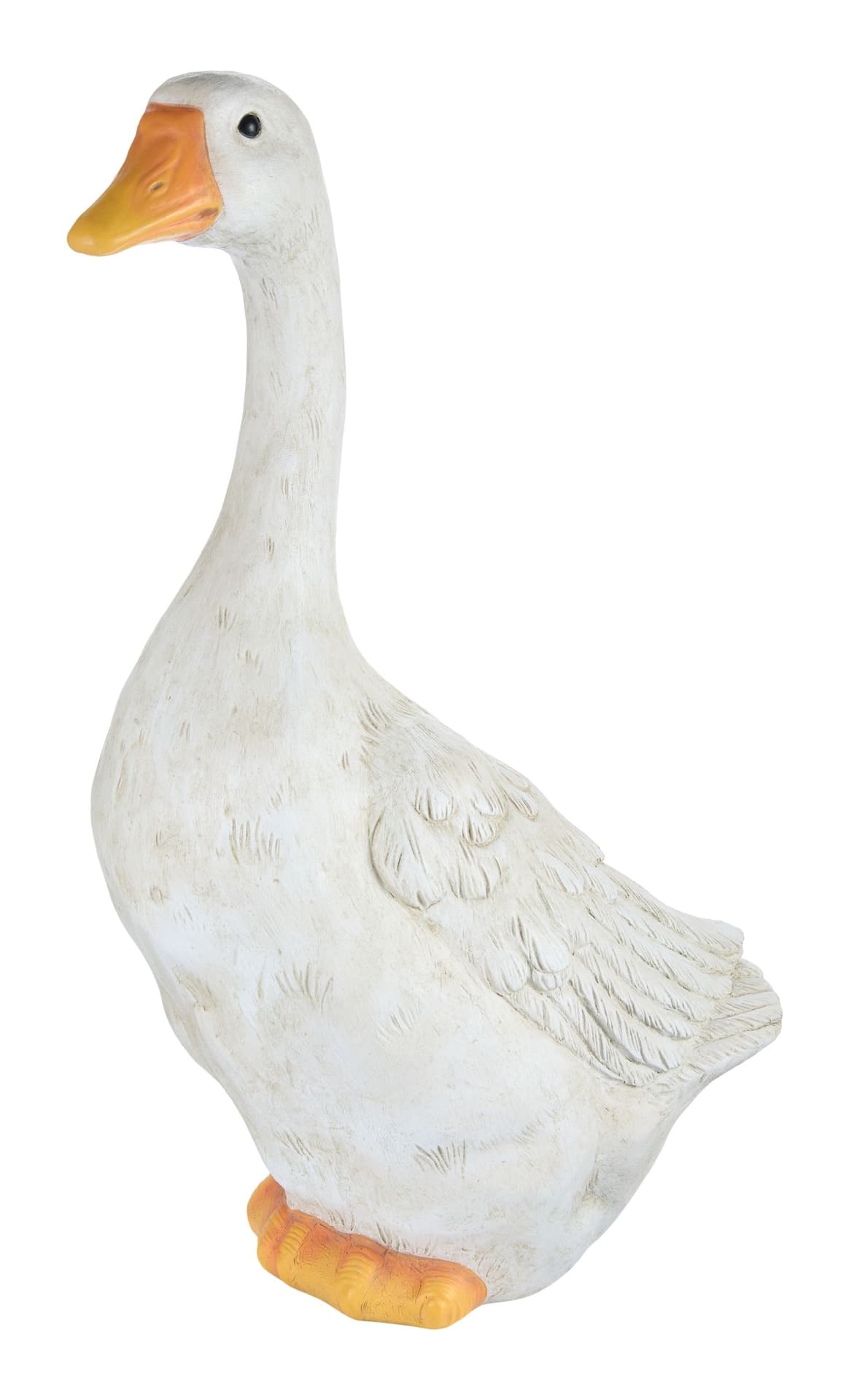 FOR LIVING Heavy Duty Resin Porch Goose, Weather-Resistant