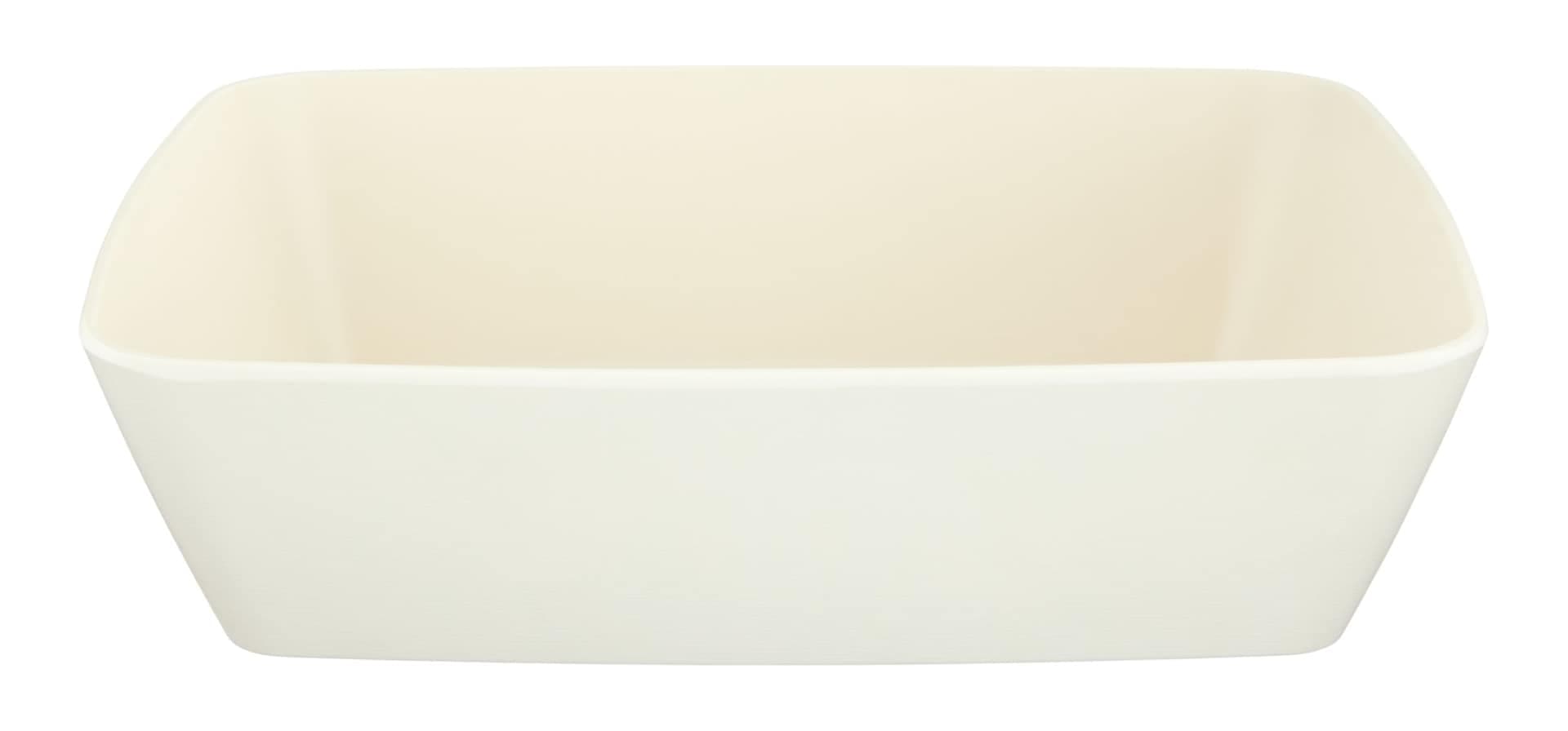 CANVAS Large Serving Dish, Dishwasher Safe, Cream, 758-g