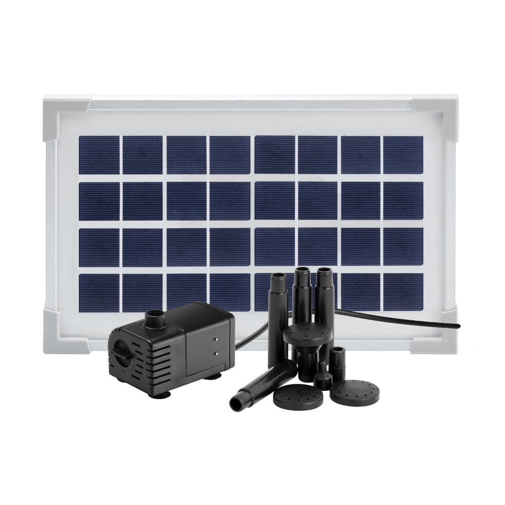 Pond Boss Solar-Powered Pond Water Pump Kit, 300 L/H