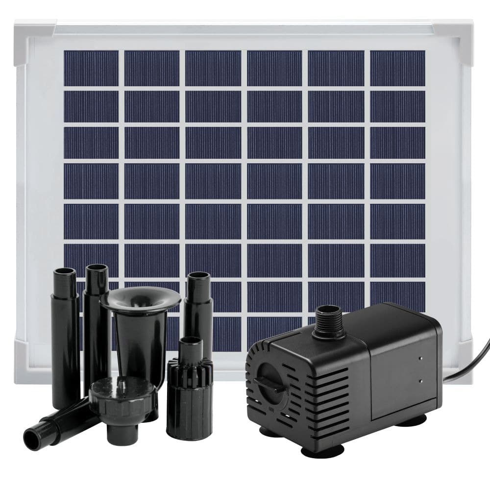 Pond Boss Solar-Powered Pond Water Pump Kit, 950 L/H