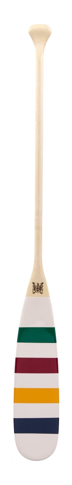 Hudson’s Bay Stripes Wood Canoe Paddle