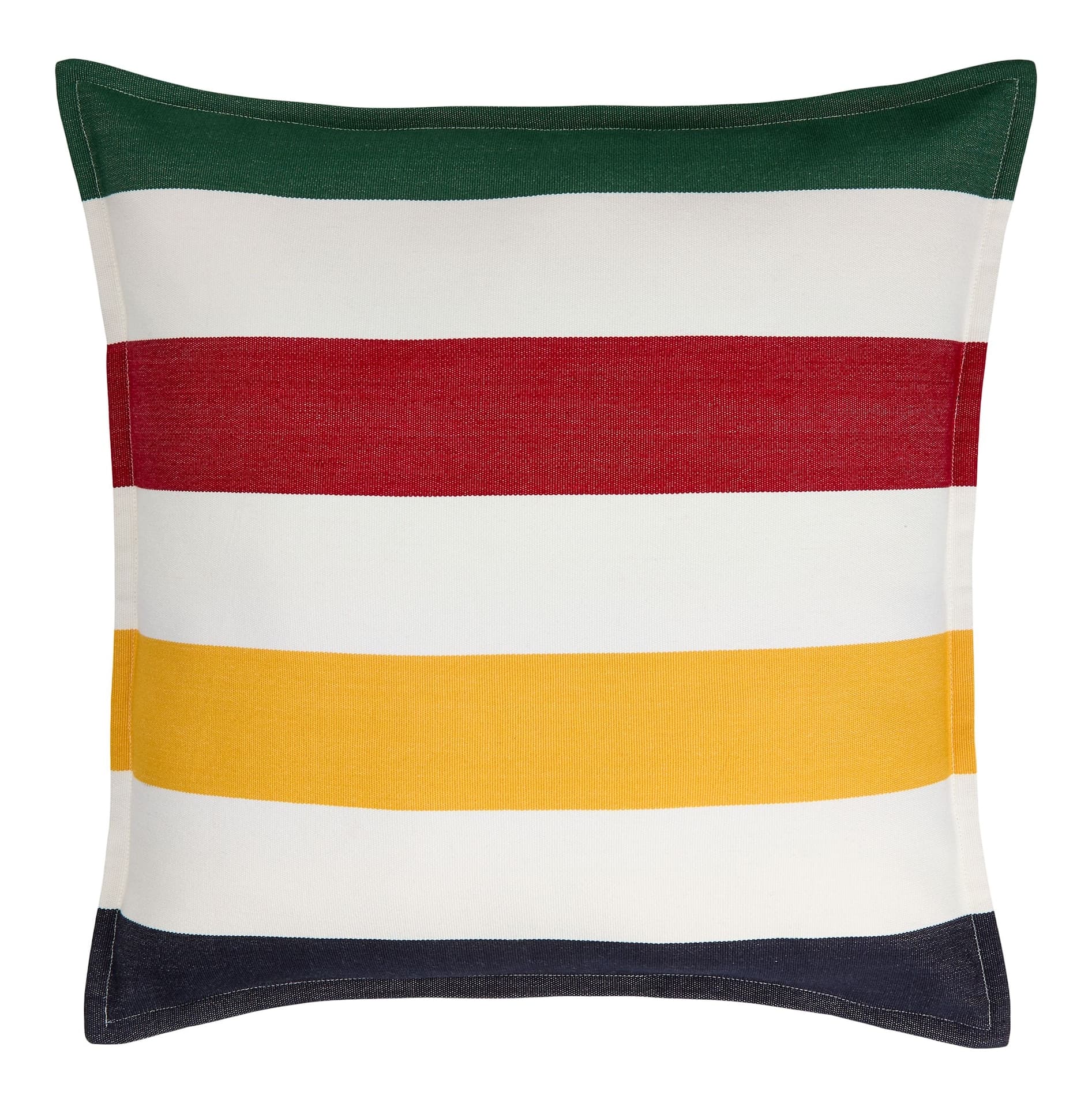 Hudson’s Bay Stripes Outdoor Accent Cushion, Multi-Coloured, 20-in x 20-in