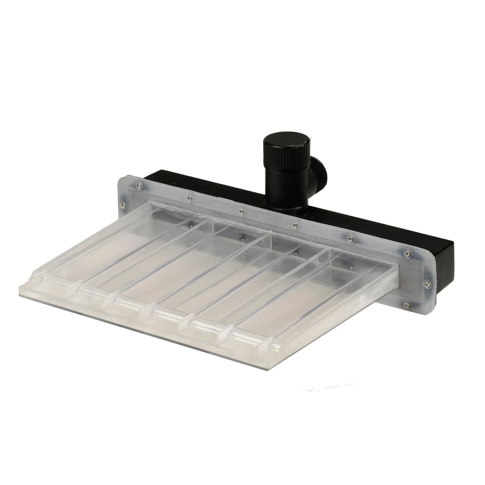 Pond Boss LED Lighted Waterfall Spillway, 14-in