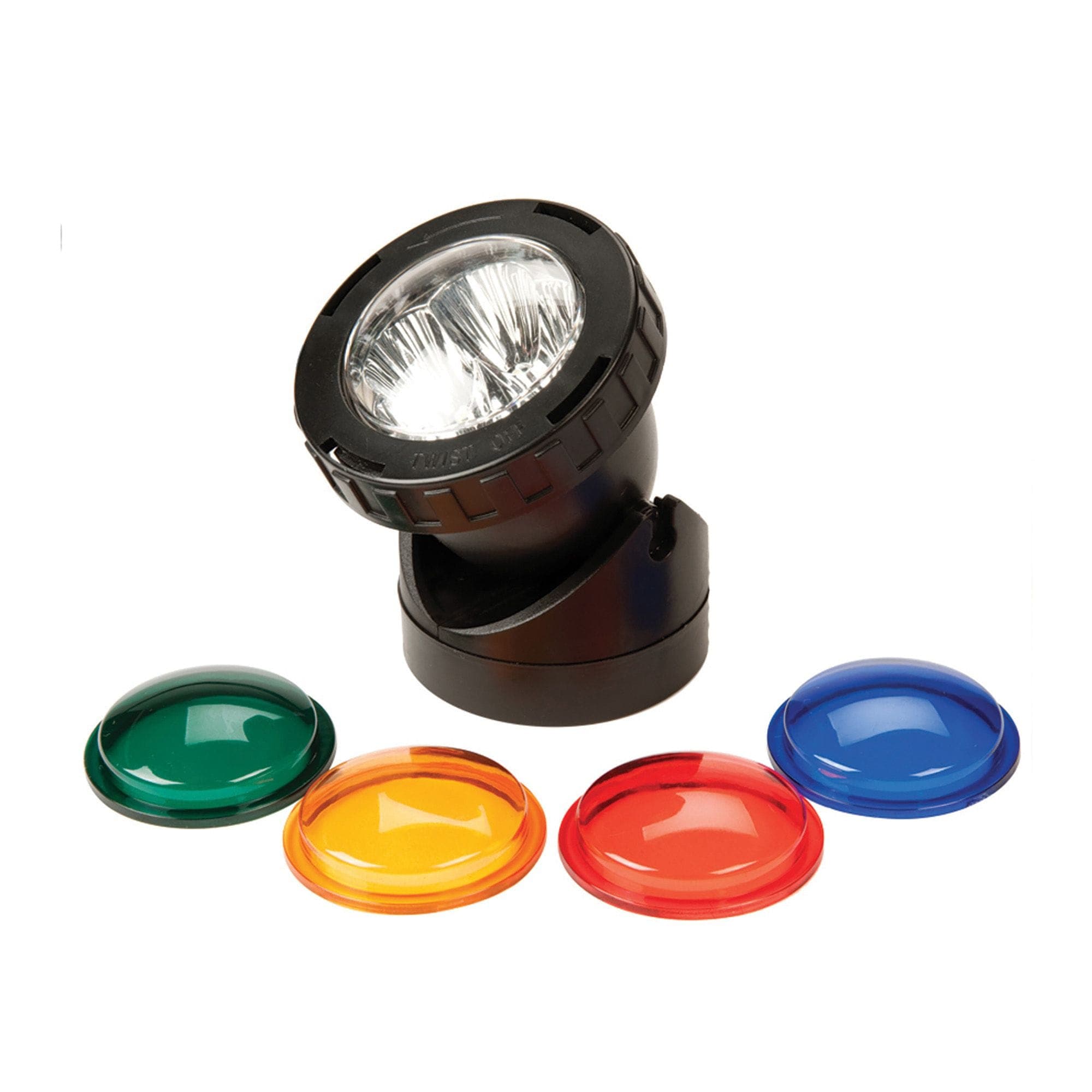 Pond Boss Landscape Light Set, Weatherproof, Black