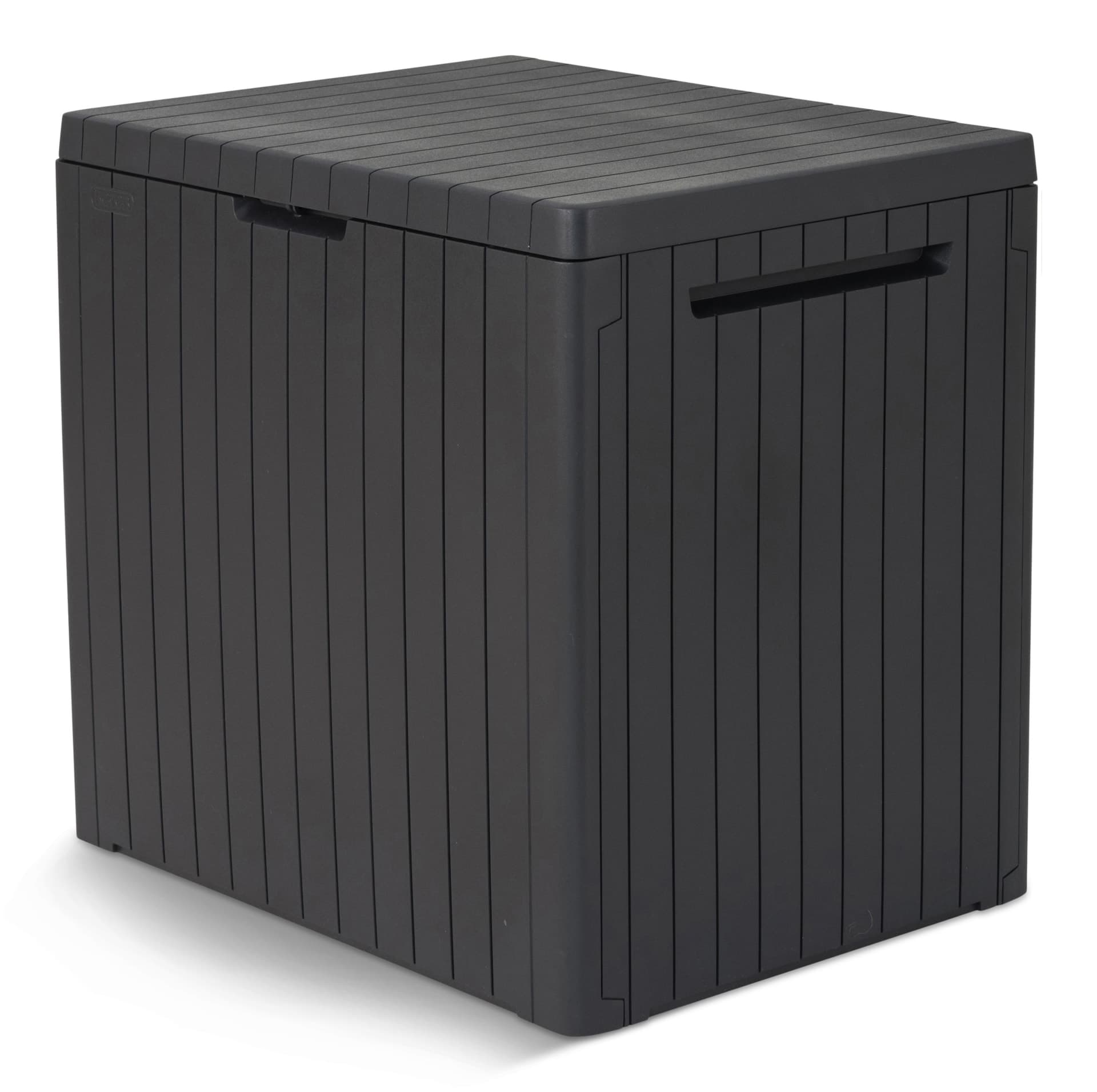 Keter All-Weather Outdoor Storage Deck Box, Grey, 30-Gal