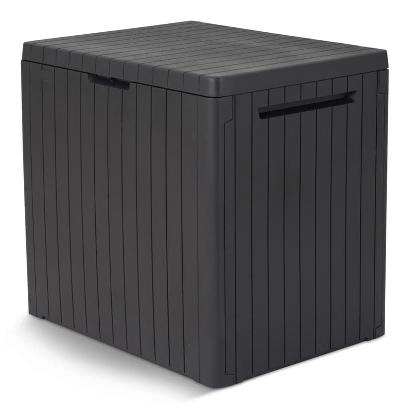 Keter All-Weather Outdoor Storage Deck Box, Grey, 30-Gal