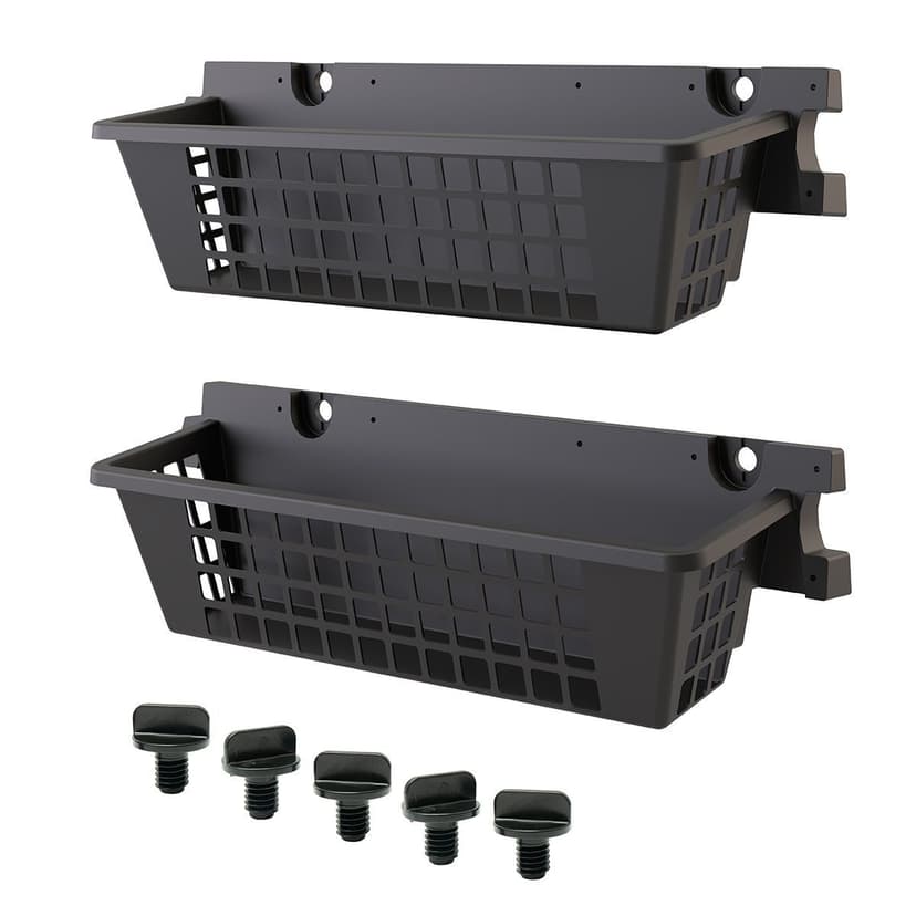 Suncast Resin Basket Shed Accessory with EZ Bolt, 2-pk