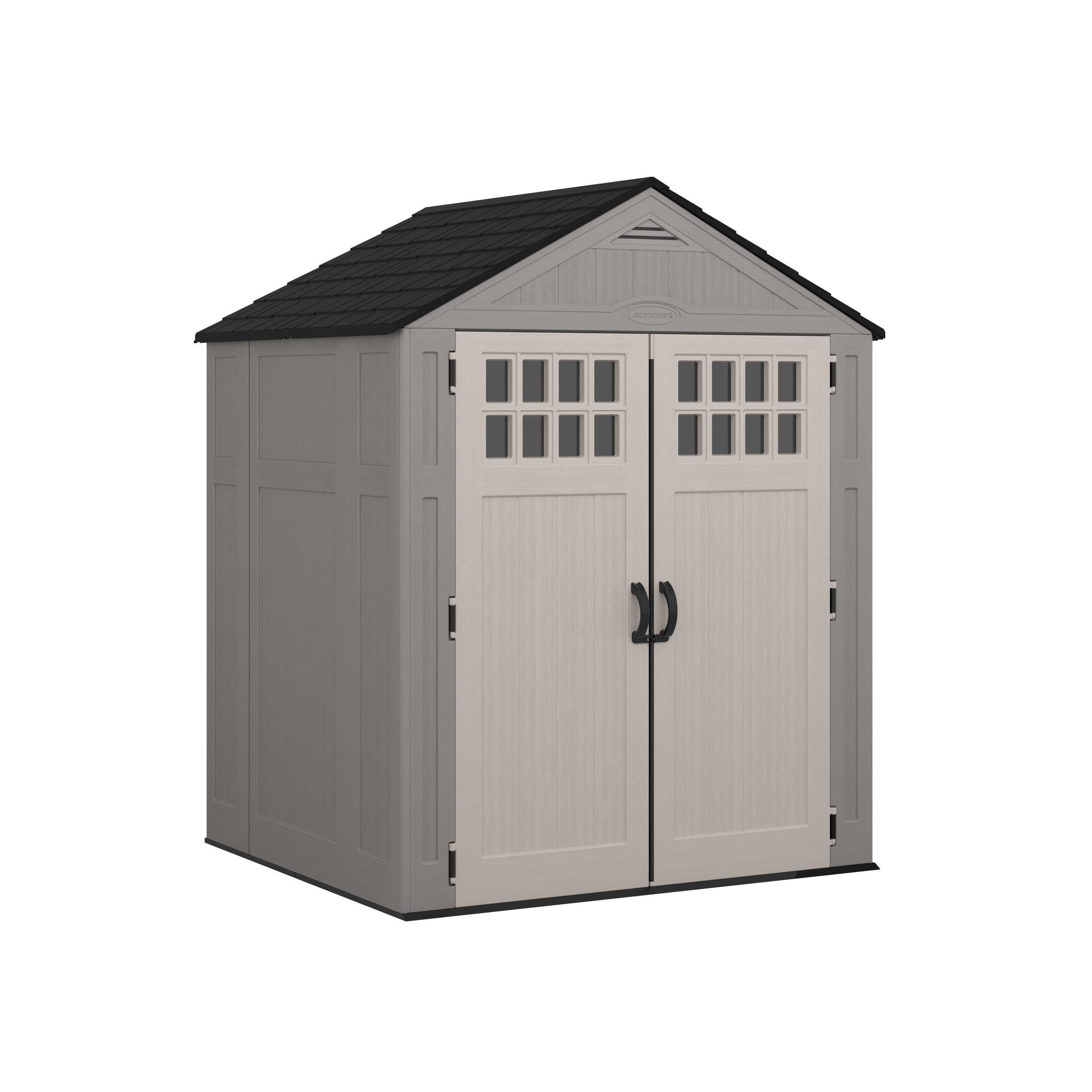 Suncast Everett 6x5-ft Dove Grey All-Weather Storage Shed