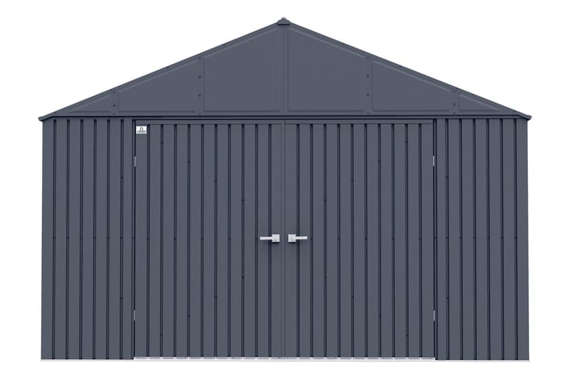 Arrow Elite 12x14-ft Anthracite Corrosion-Resistant Steel Storage Shed