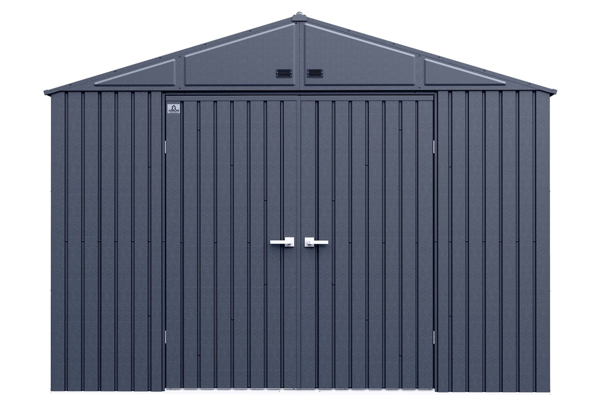 Arrow Elite 10x14-ft Anthracite Corrosion-Resistant Steel Storage Shed