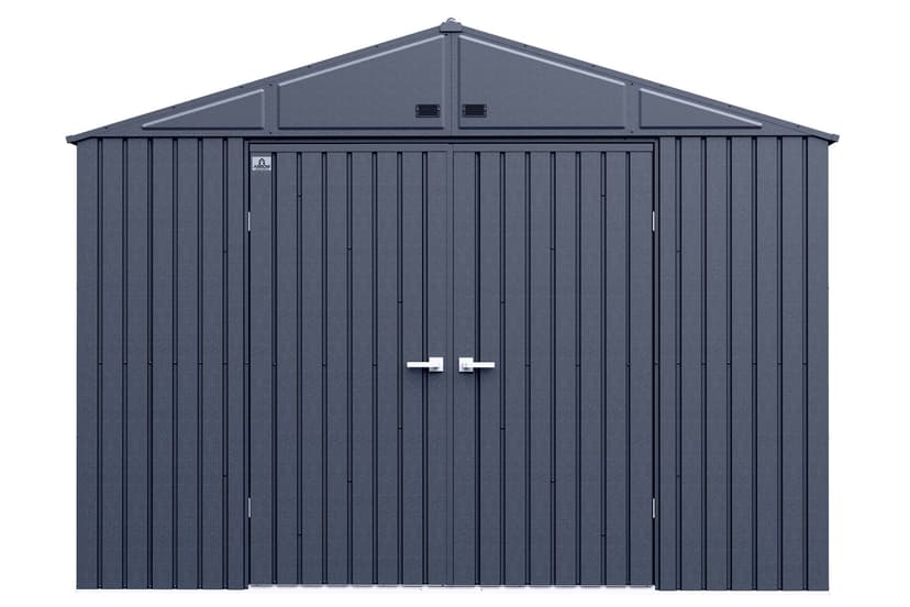 Arrow Elite 10x14-ft Anthracite Corrosion-Resistant Steel Storage Shed