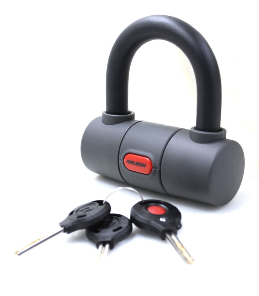 Raleigh Heavy Duty Mini U-Lock with Chain, 13-mm x 3-ft