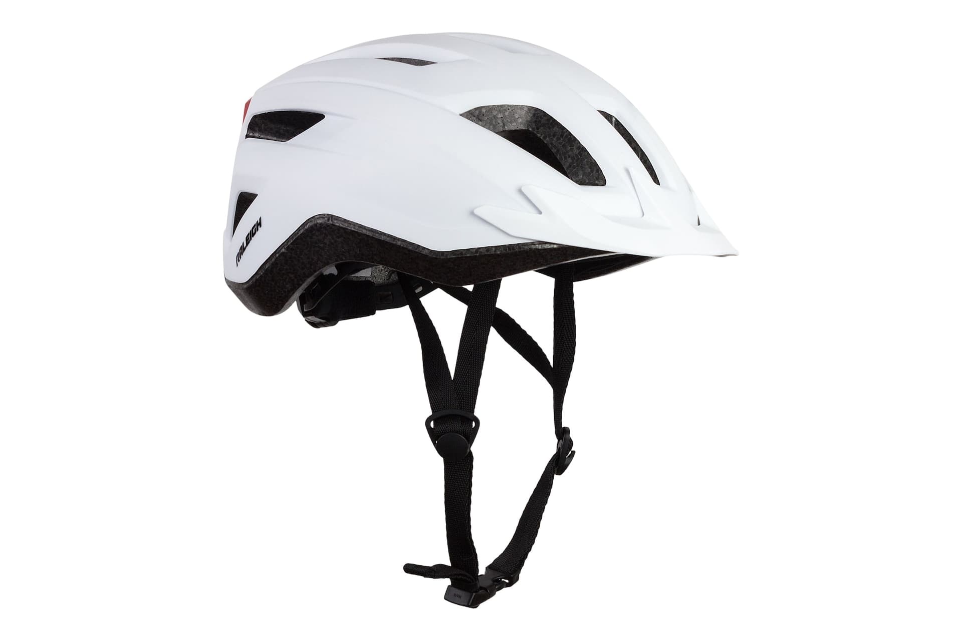 Raleigh Flare Adult Bike Helmet, Adjustable Fitting, PVC, White