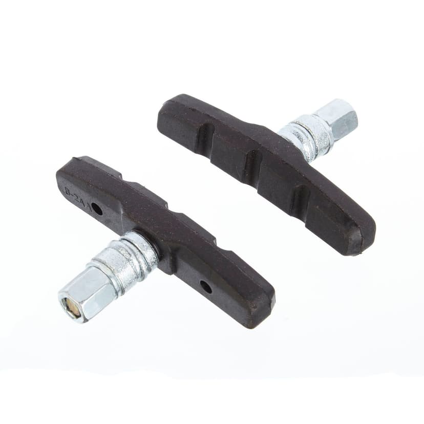 Raleigh V-Type Bike Brake Shoes with Mounting Hardware, 60-mm