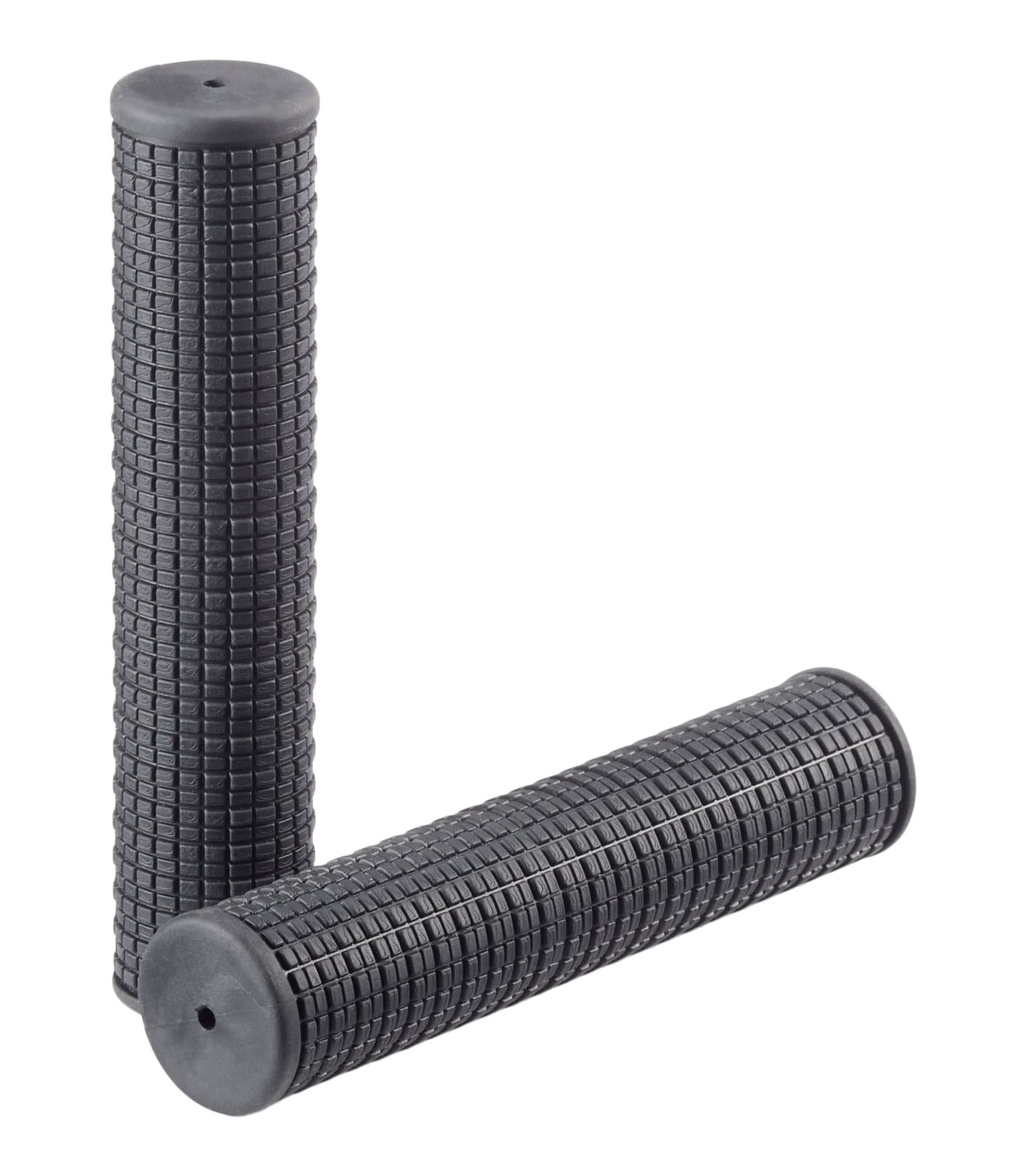 Supercycle Textured Rubber Performance Bike Grips, 125-mm, Black