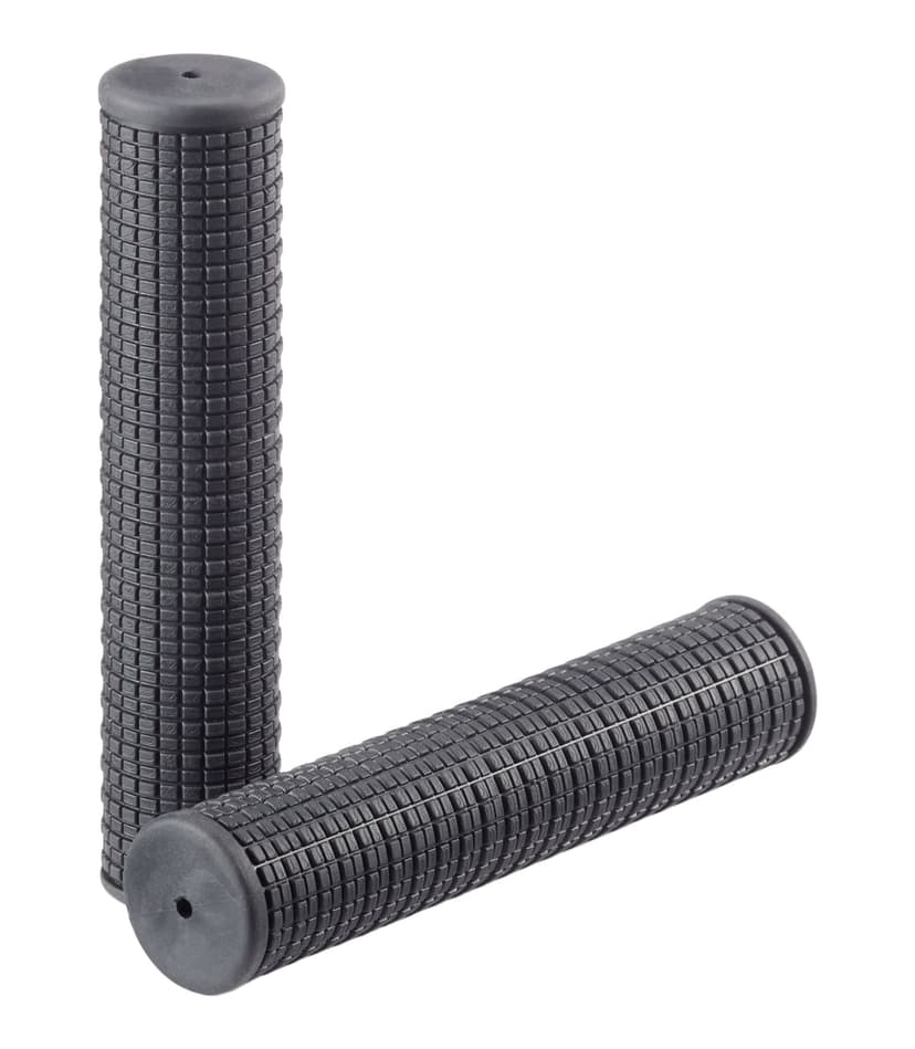 Supercycle Textured Rubber Performance Bike Grips, 125-mm, Black