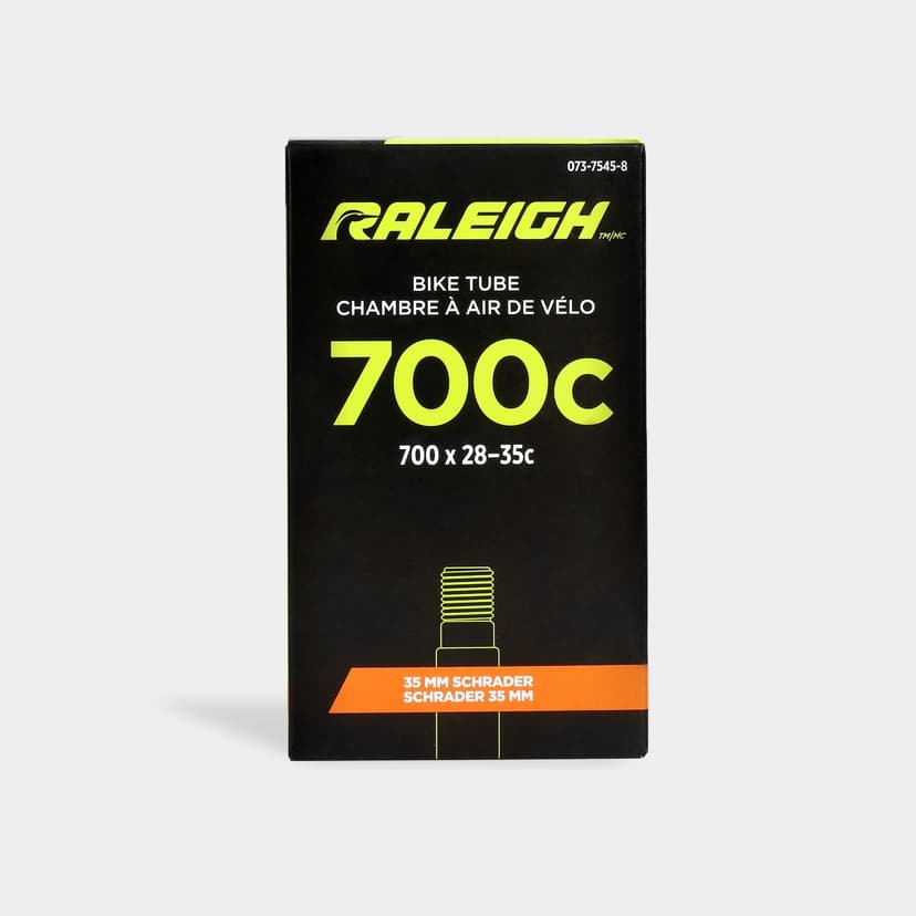 Raleigh Butyl Bike Tube 35-mm Schrader, 700-c x 28-35-c