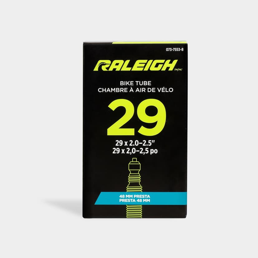 Raleigh Butyl Bike Tube 48-mm Presta, 700-c x 23-32-c