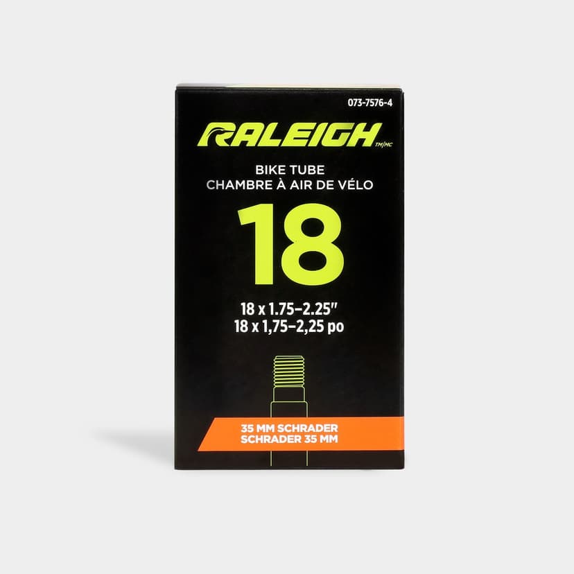 Raleigh Butyl Bike Tube 35-mm Schrader, 18-in x 1.75-2.25-in