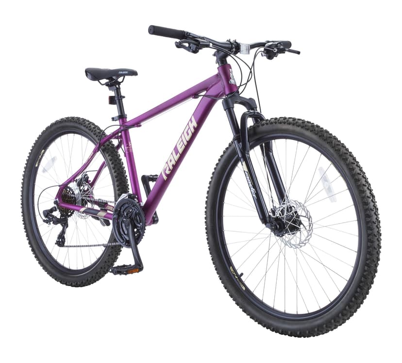 Raleigh Summit Hardtail Mountain Bike, 27.5-in Wheel, Purple