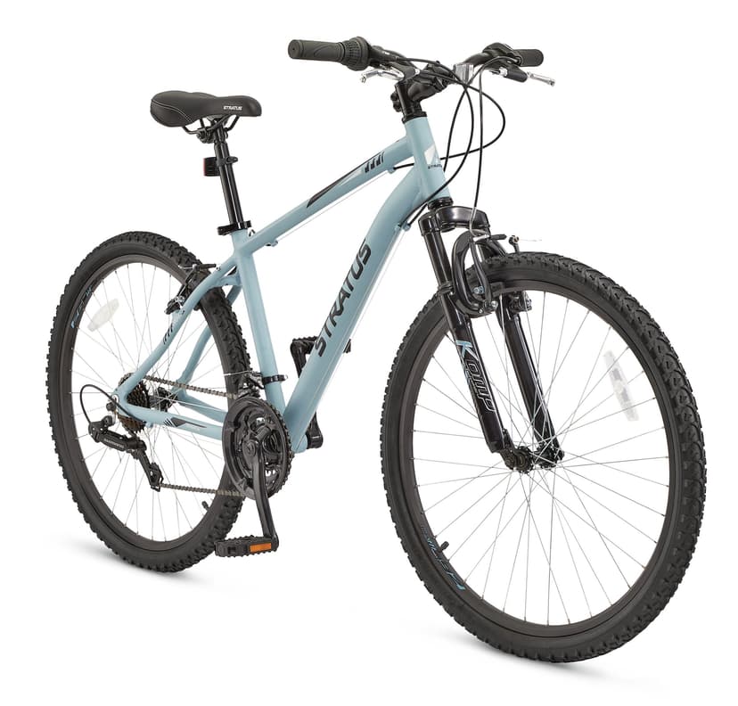 Stratus Rockcliffe Hardtail Mountain Bike, 26-in Wheel, Blue