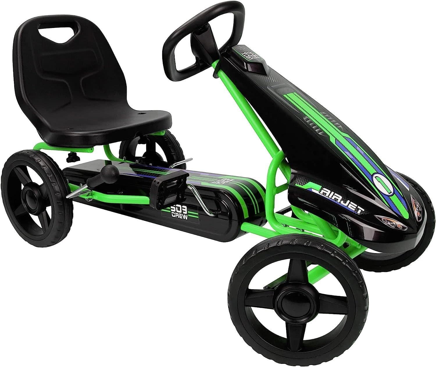 Air Jet Pedal Go-Kart, Green