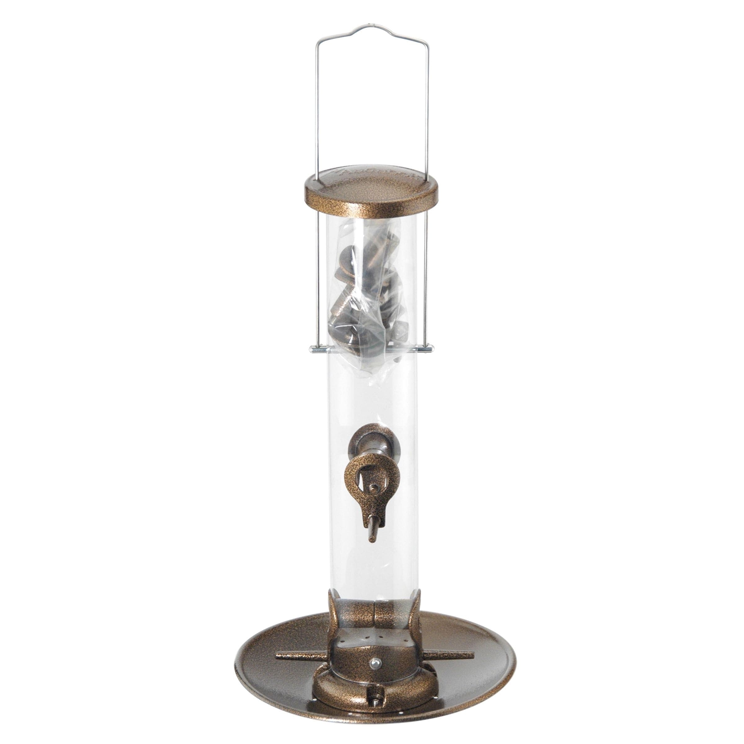 Panacea Wild Bird Dual Feeder, Copper, Multi-seed