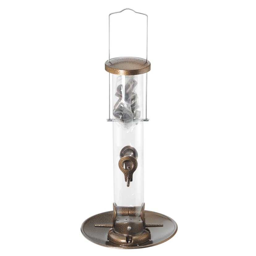 Panacea Wild Bird Dual Feeder, Copper, Multi-seed