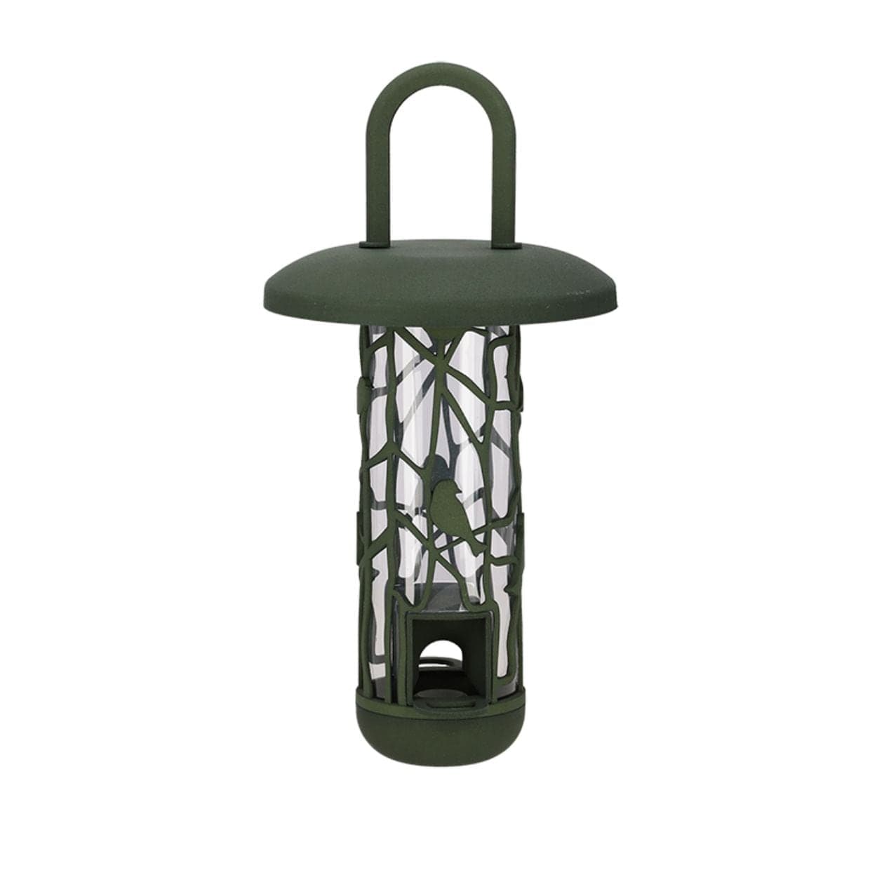 TASC 2-in-1 Recycled Plastic Seed and Nut Outdoor Hanging Bird Feeder