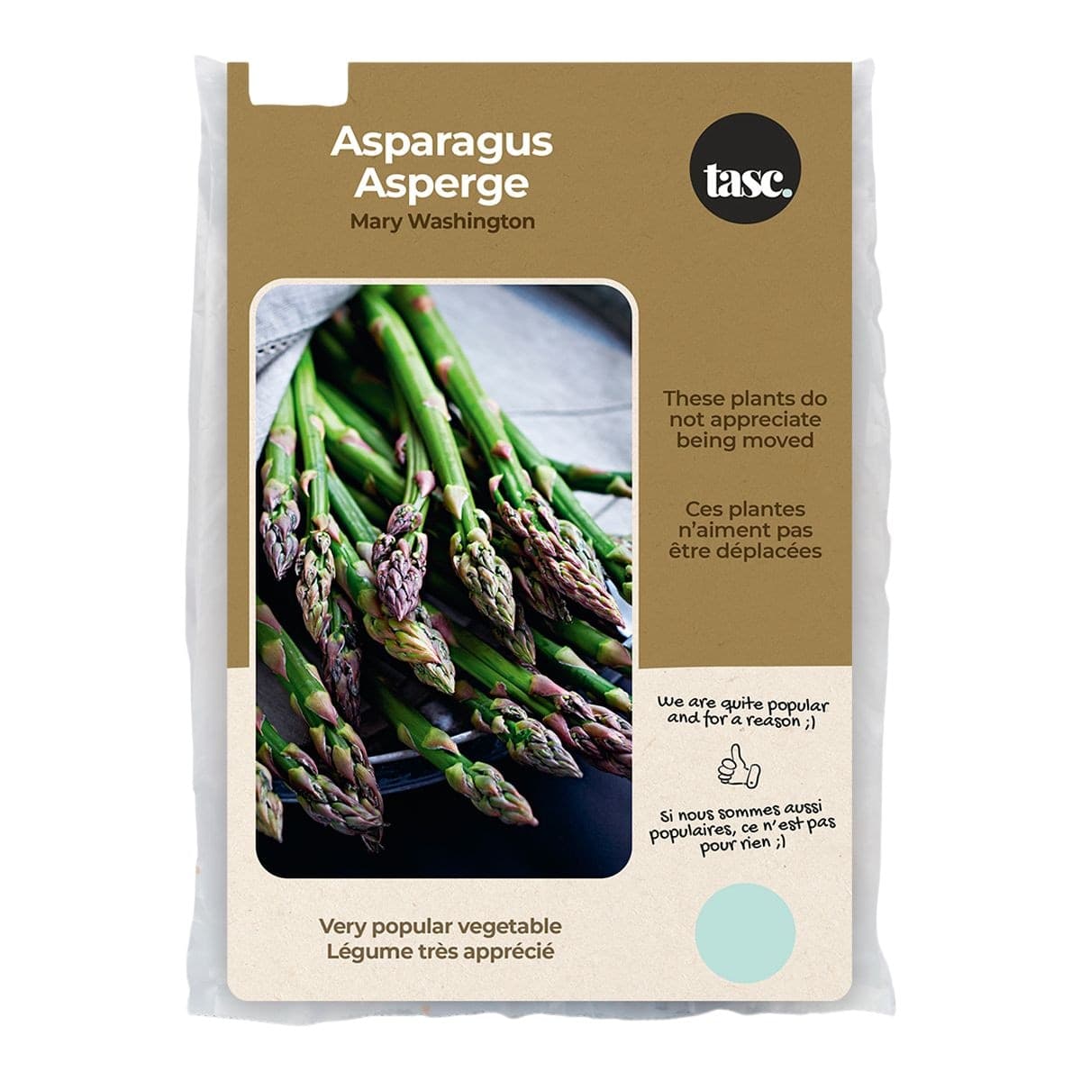 Bulbs Are Easy, Mary Washington Asparagus Bulbs, Ready to Plant for your Home Garden