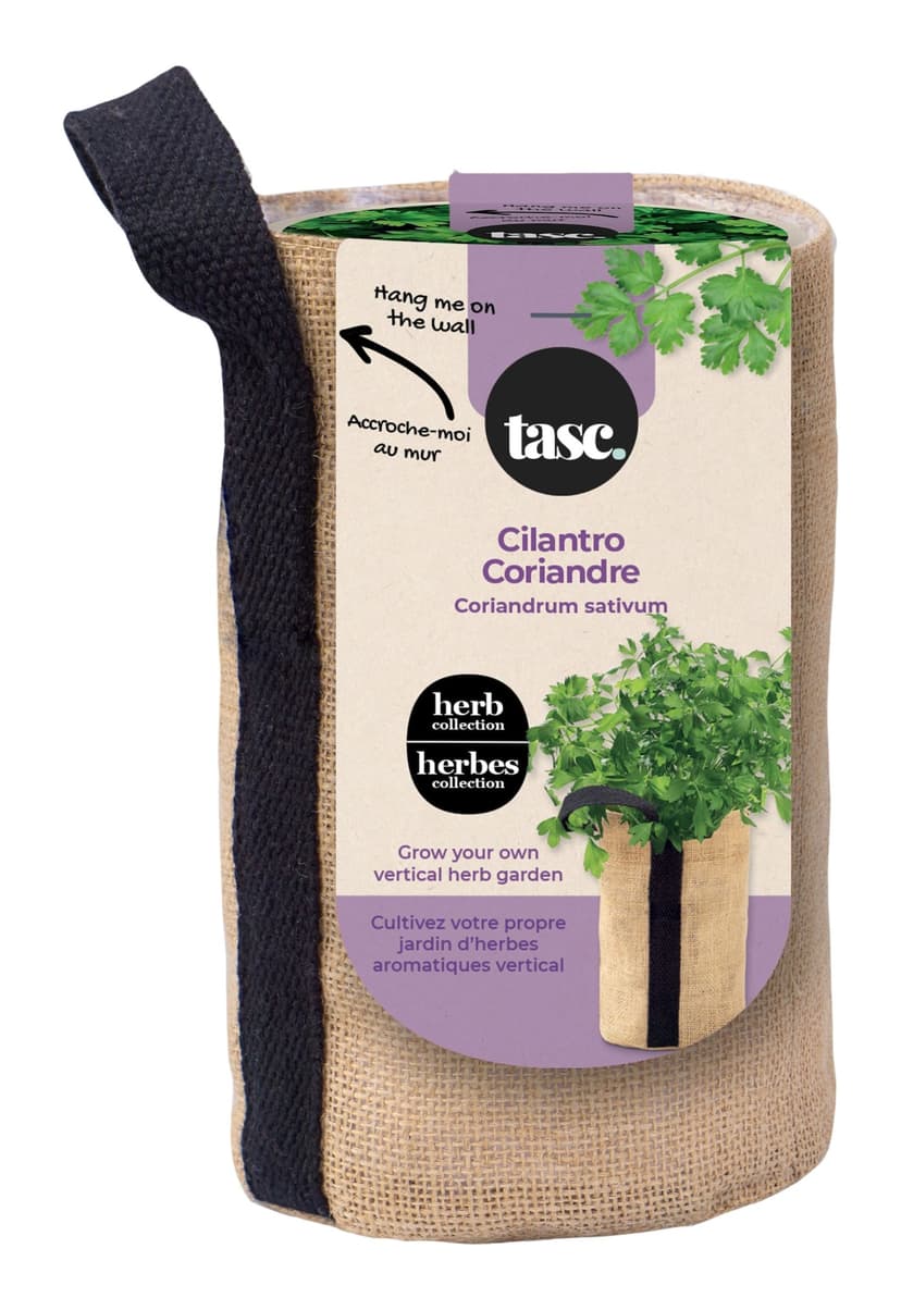 Seeds Are Easy, Herb Kit, Comes with Jute Planter, Potting Soil, Seeds, Assorted