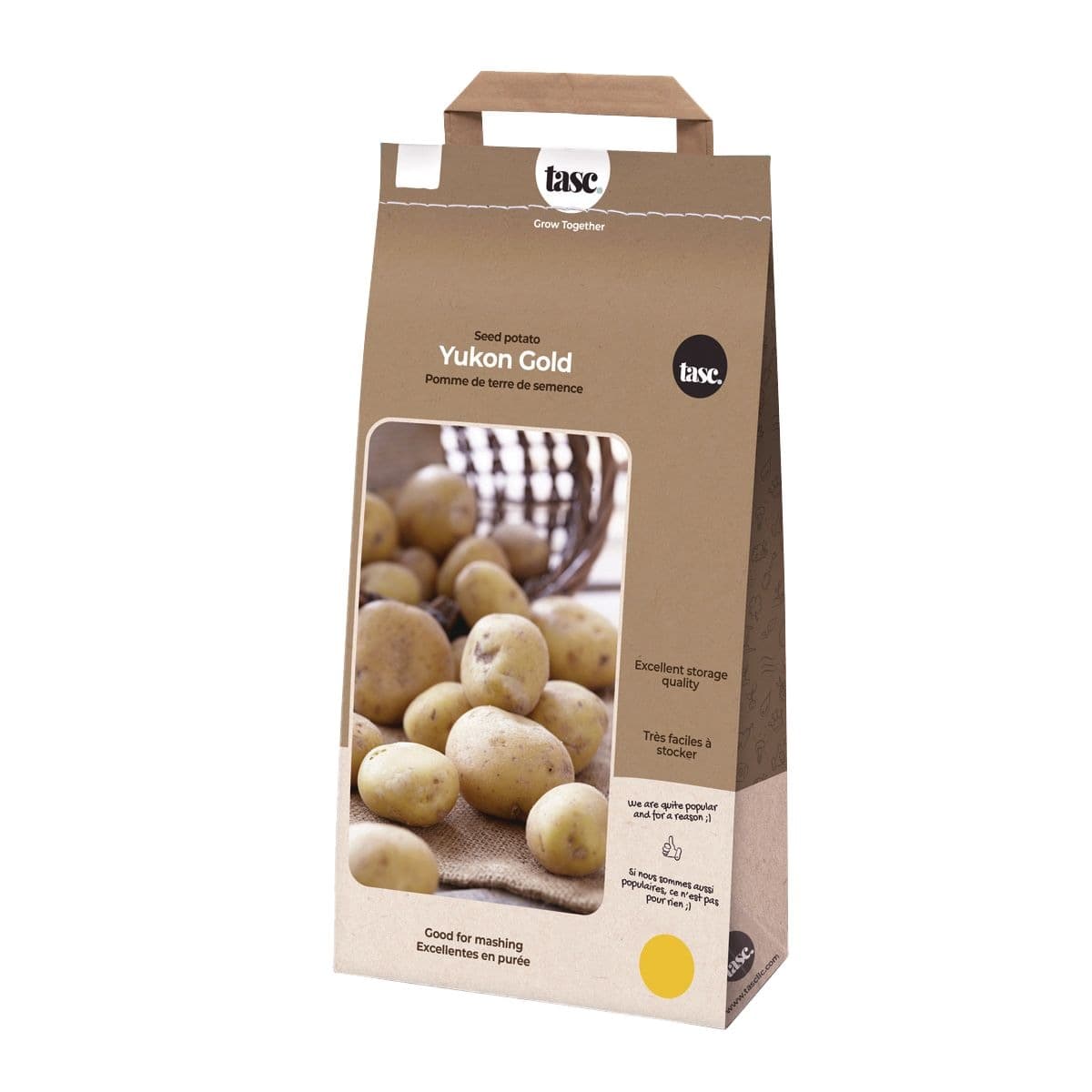 Bulbs Are Easy, Yukon Gold Seed Potato, Ready to Plant for your Home Garden