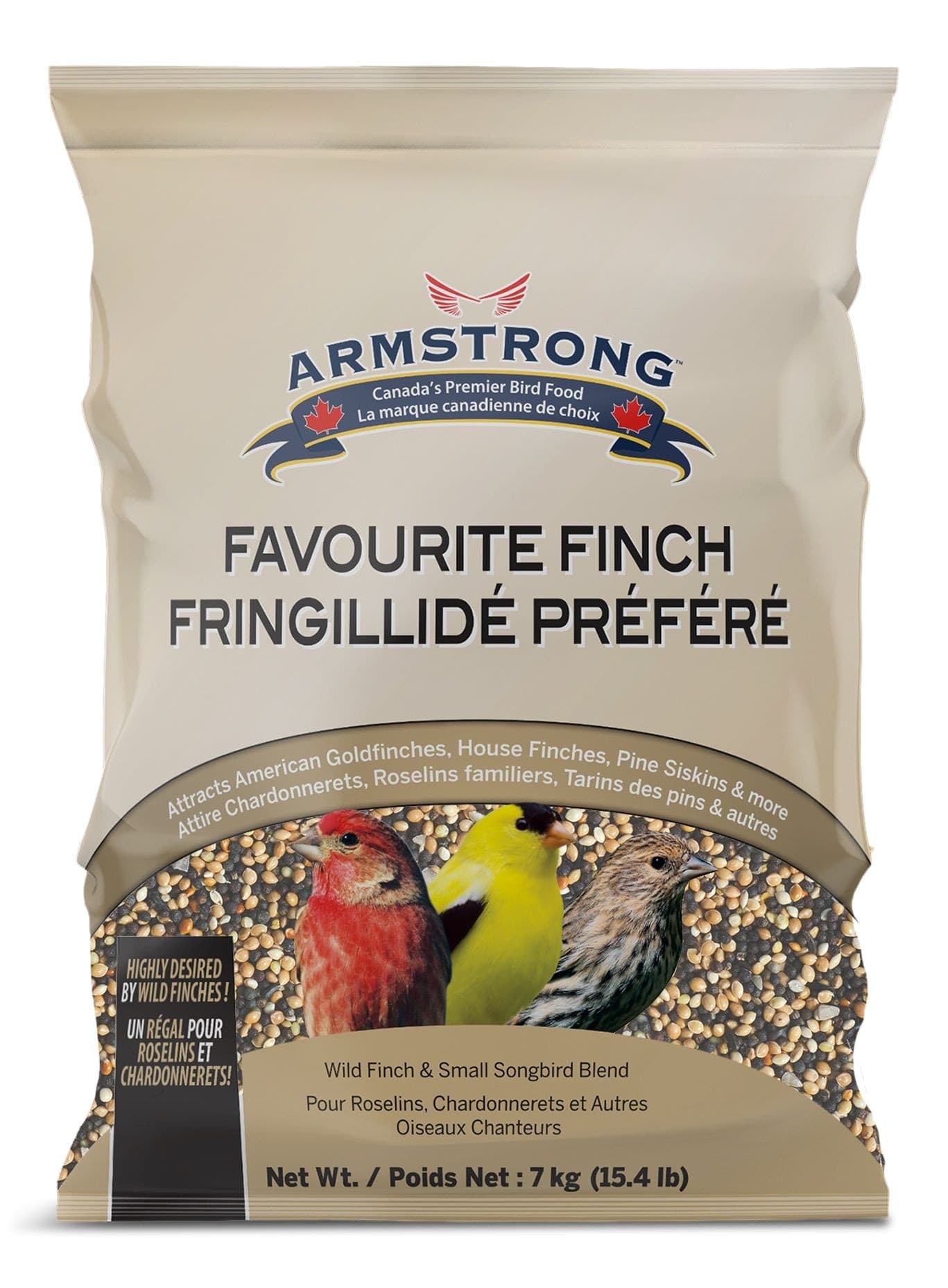Armstrong Favourite Finch Bird Seed, 7-kg