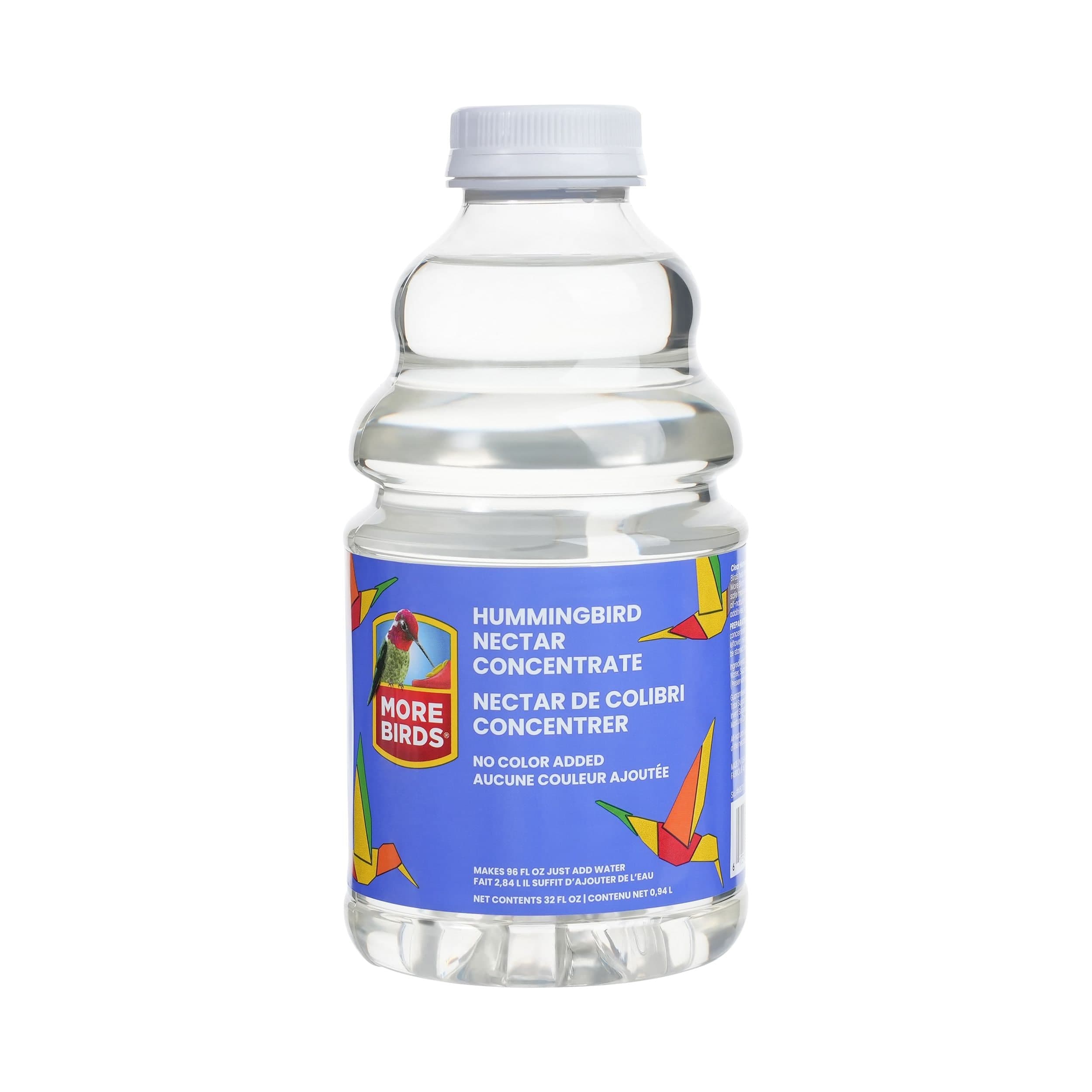 More Birds® Bird Health+™ Natural Clear Liquid Hummingbird & Oriole Nectar Concentrate, 32-oz