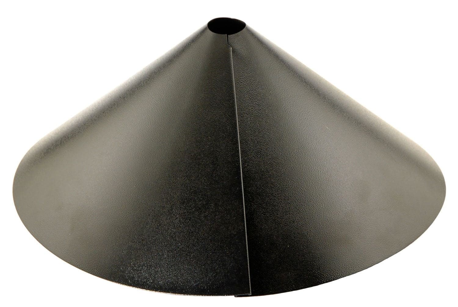 Panacea Squirrel Baffle, Black Metal Finish, Easy Installation