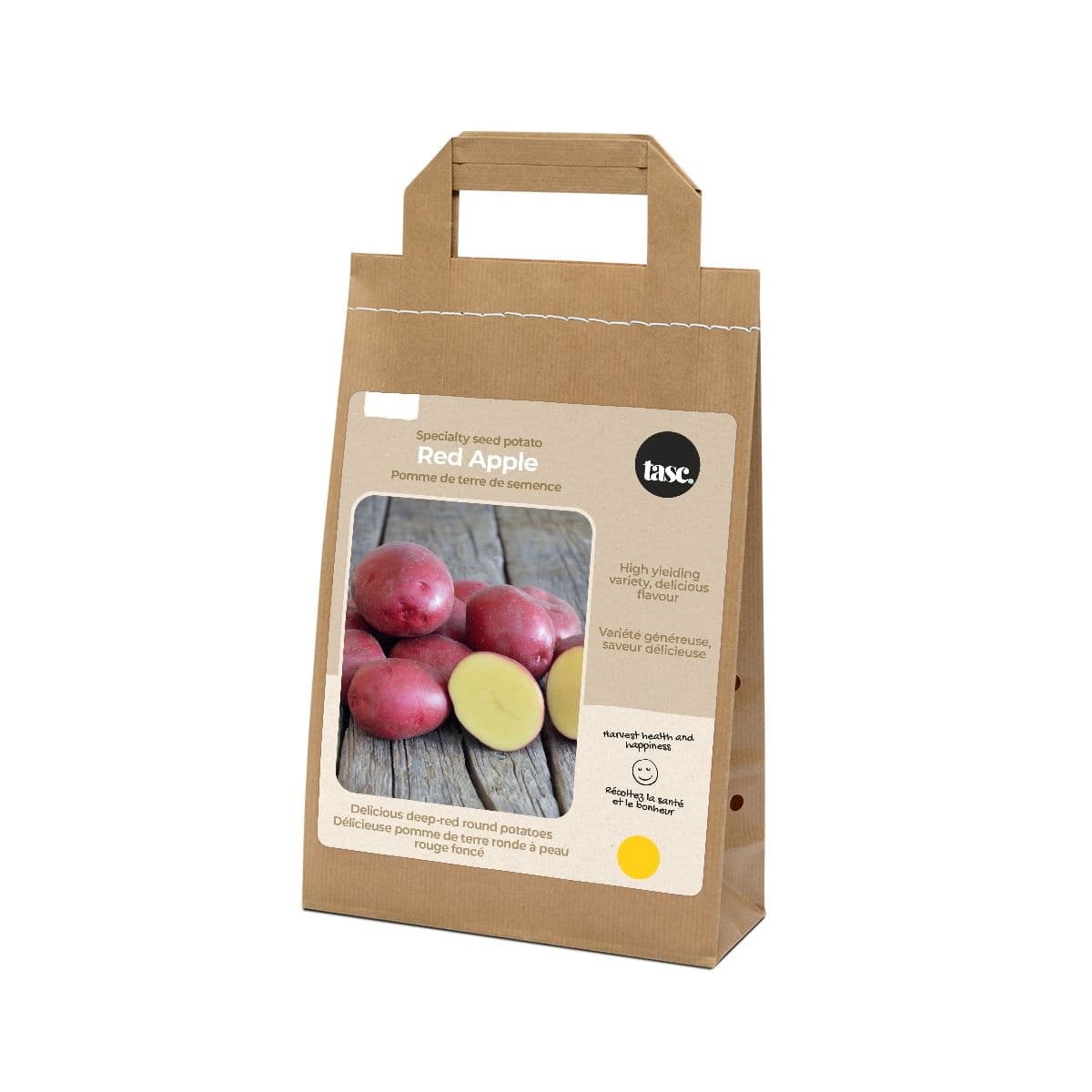 Bulbs Are Easy, Specialty Red Apple Seed Potato, Home Garden