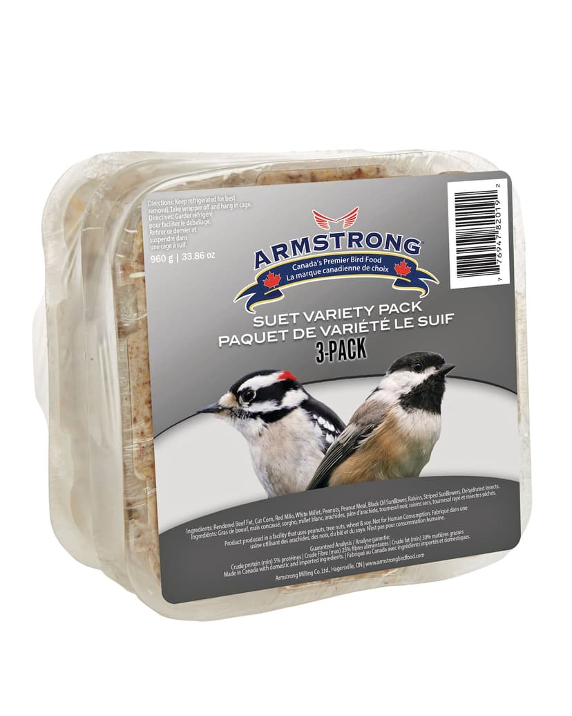 Armstrong High-Energy Variety Suet Cakes, 3-pk