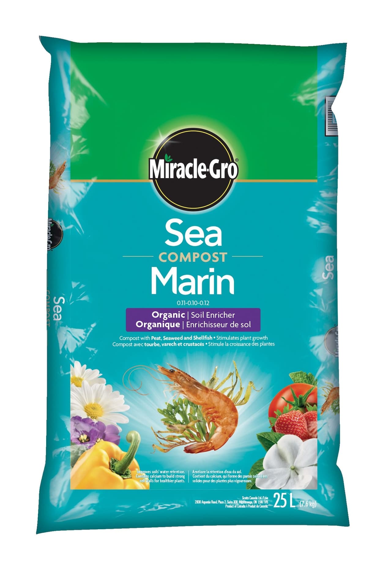 Miracle-Gro Sea Compost Mix, 25-L