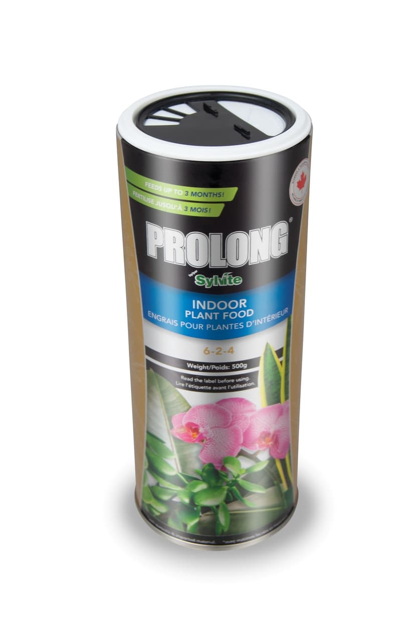 Prolong Indoor Plant Food for Potted Houseplants, All-Season, 6-2-4, 0.5 kg