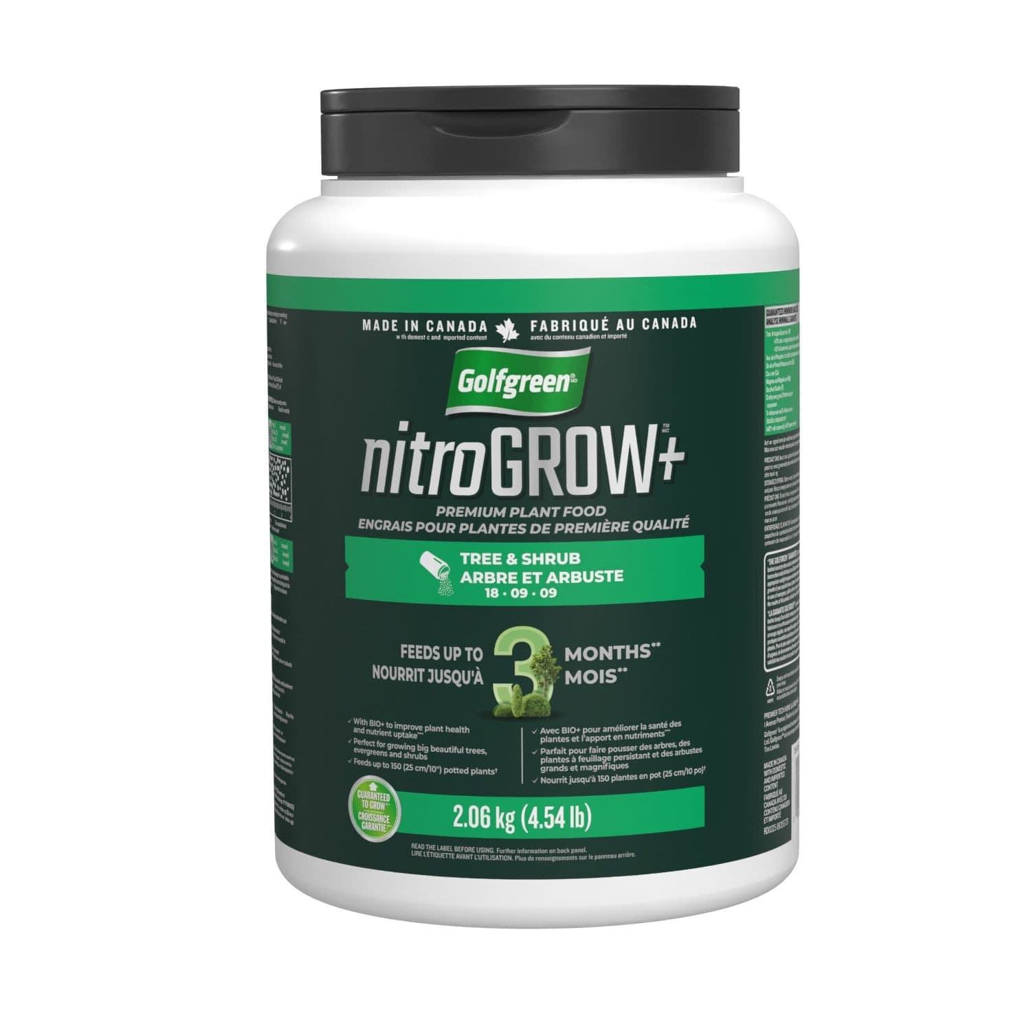 Golfgreen 18-09-09 Nitrogrow+ Tree and Shrub Shaker Plant Food, 2kg