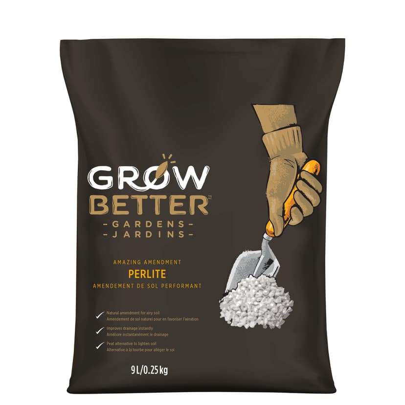 GrowBetter Gardens Amazing Amendment 9-L Perlite Peat Alternative