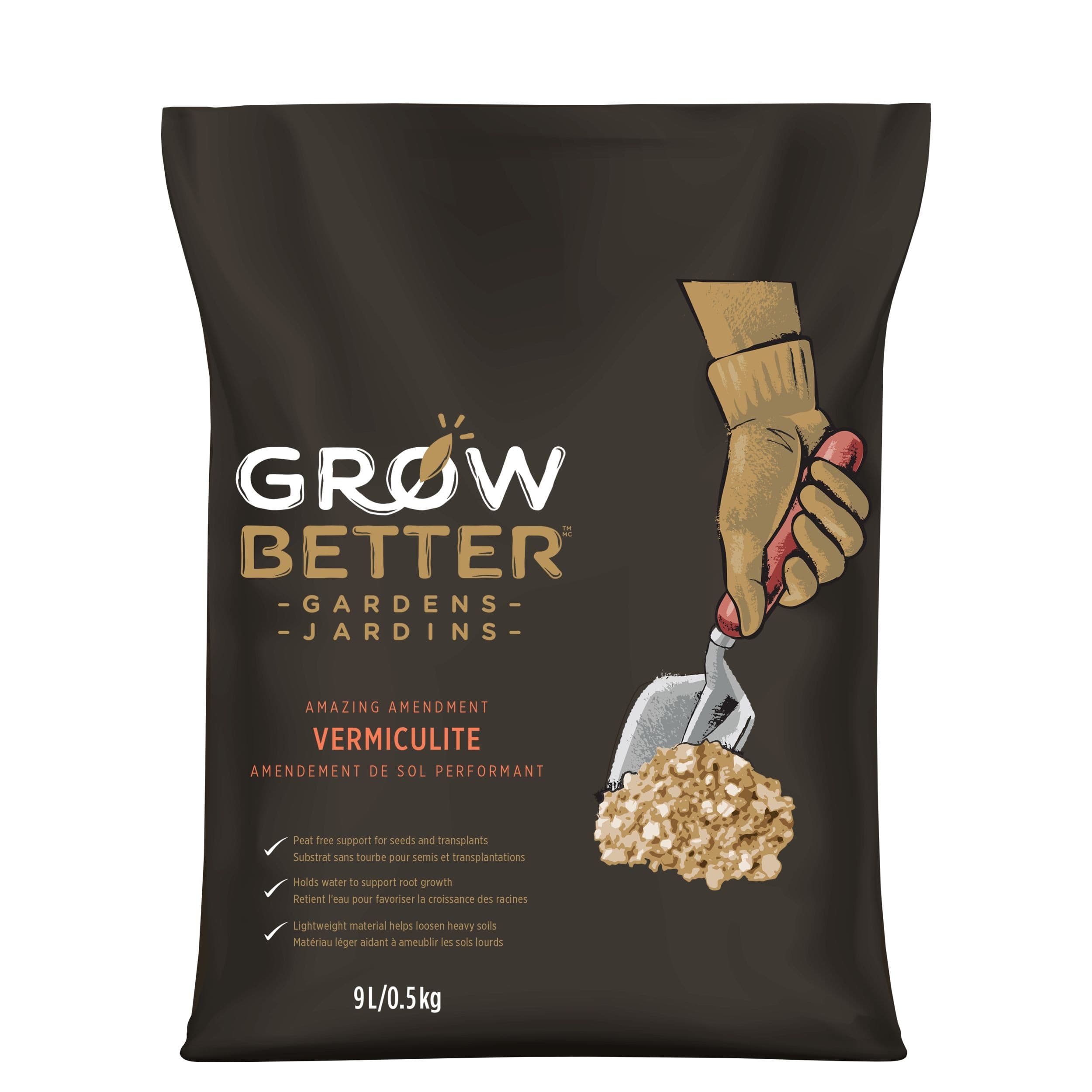 GrowBetter Gardens Amazing Amendment 9-L Vermiculite